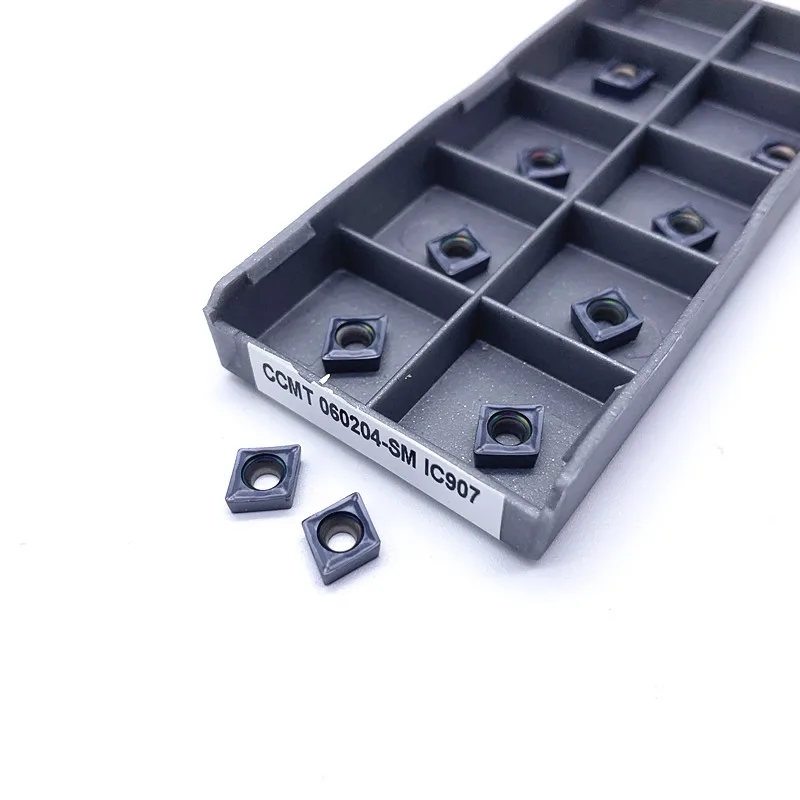 CCMT060204 SM IC907/908 твердосплавный инструмент для обработки деталей вращения вставки