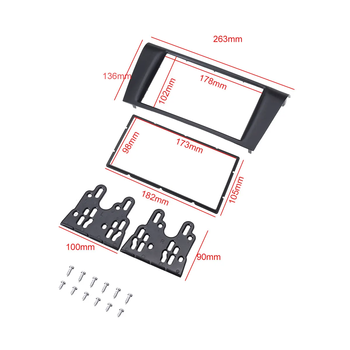 Автомобильная стереомагнитола комплект накладок на приборную панель для Mazda 3 AXELA
