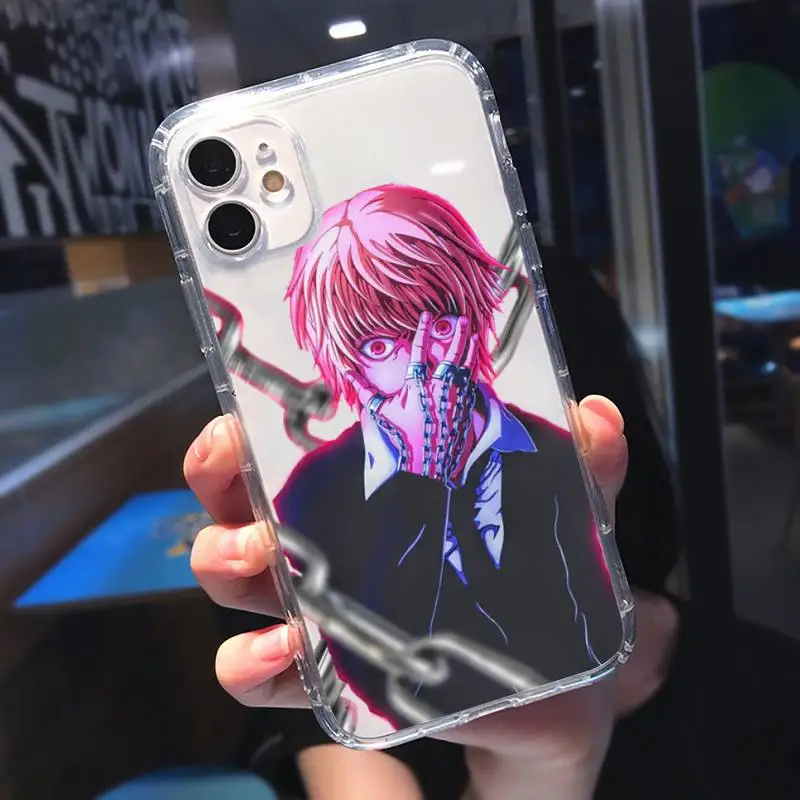 

Full-time Hunter Anime Japan Phone Case Transparent soft For iphone 5 5s 5c se 6 6s 7 8 11 12 plus mini x xs xr pro max