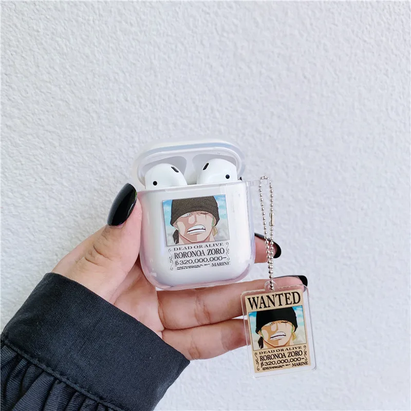 Чехол для наушников японского аниме OP AirPods 2 1 чехол Apple цельный желанных мертвых