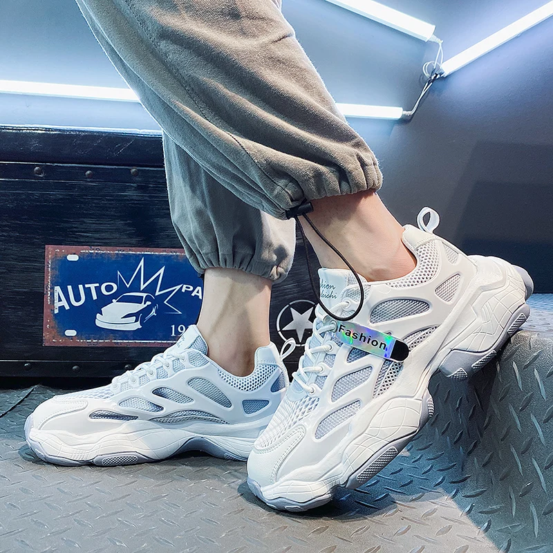 

Low-cut flower mesh dripping old shoes casual sneakers mens running shoes