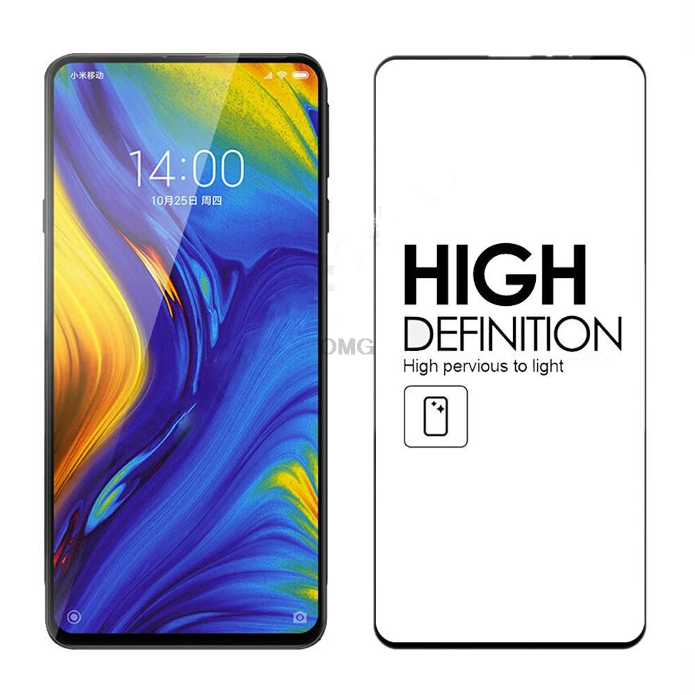 OMG 9H 0 3 мм полное покрытие из закаленного стекла для Xiaomi mix2 mix2s mix защитное стекло с