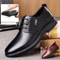 fashion patent leather dress peas shoes soft breathable comfort lac up solid color spring autumn flats lazy men casual shoes