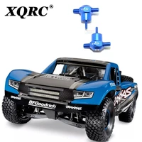 xqrc aluminum alloy spare tire lock set nut tool for traxxas 1 7 unlimited desert racer udr upgrade parts