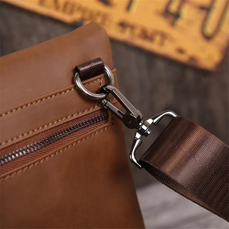 Новинка 2019 мужская сумка-конверт клатч Crazy Horse кожа Бизнес Стиль мужской сумка