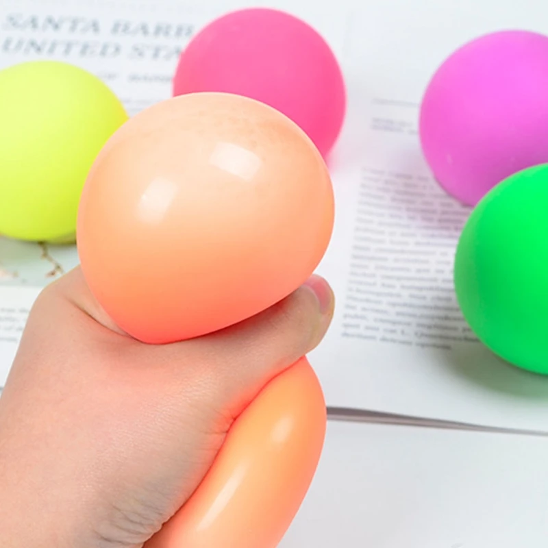 

1PC Interactive Playhouse Toy Gifts for Kids Toddlers Pressure Relieving Vent Ball Toy Practical Joke Toys Miniature Toy