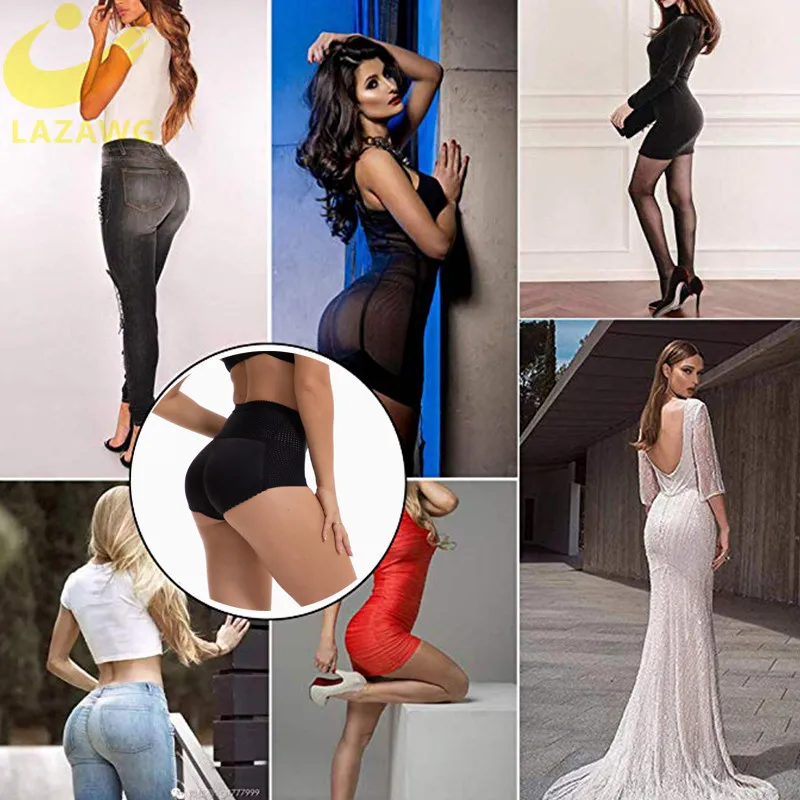 Трусики женские бесшовные с эффектом пуш-апа и подъемом ягодиц | Женская одежда