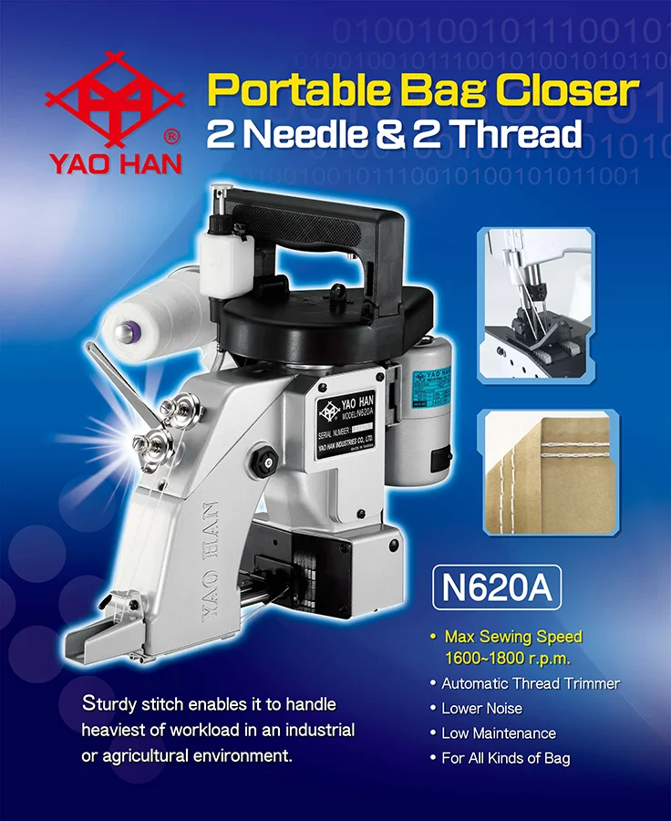 

FN600A Movable Bag Closer Industrial Sewing Machine