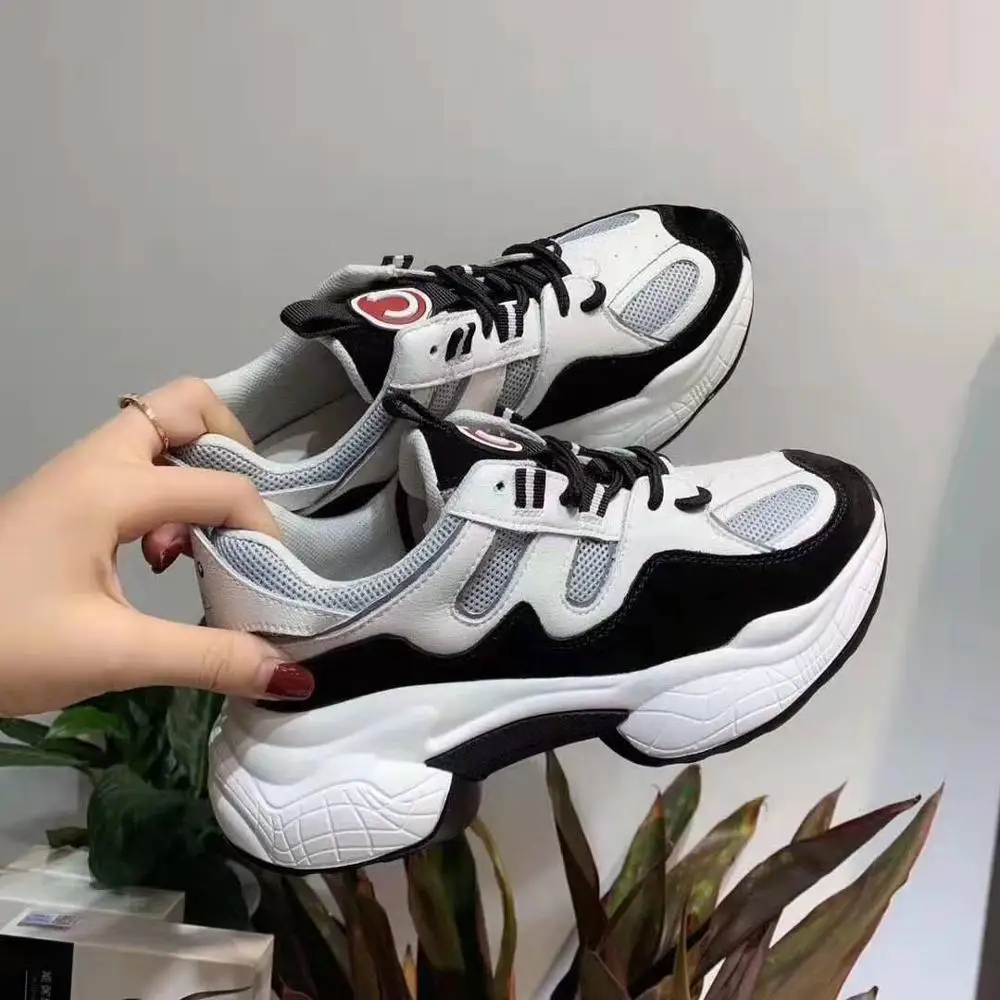 LIDIAN 2019 новые осенние кроссовки спортивная обувь Кожа какуал шнуровка | Обувь