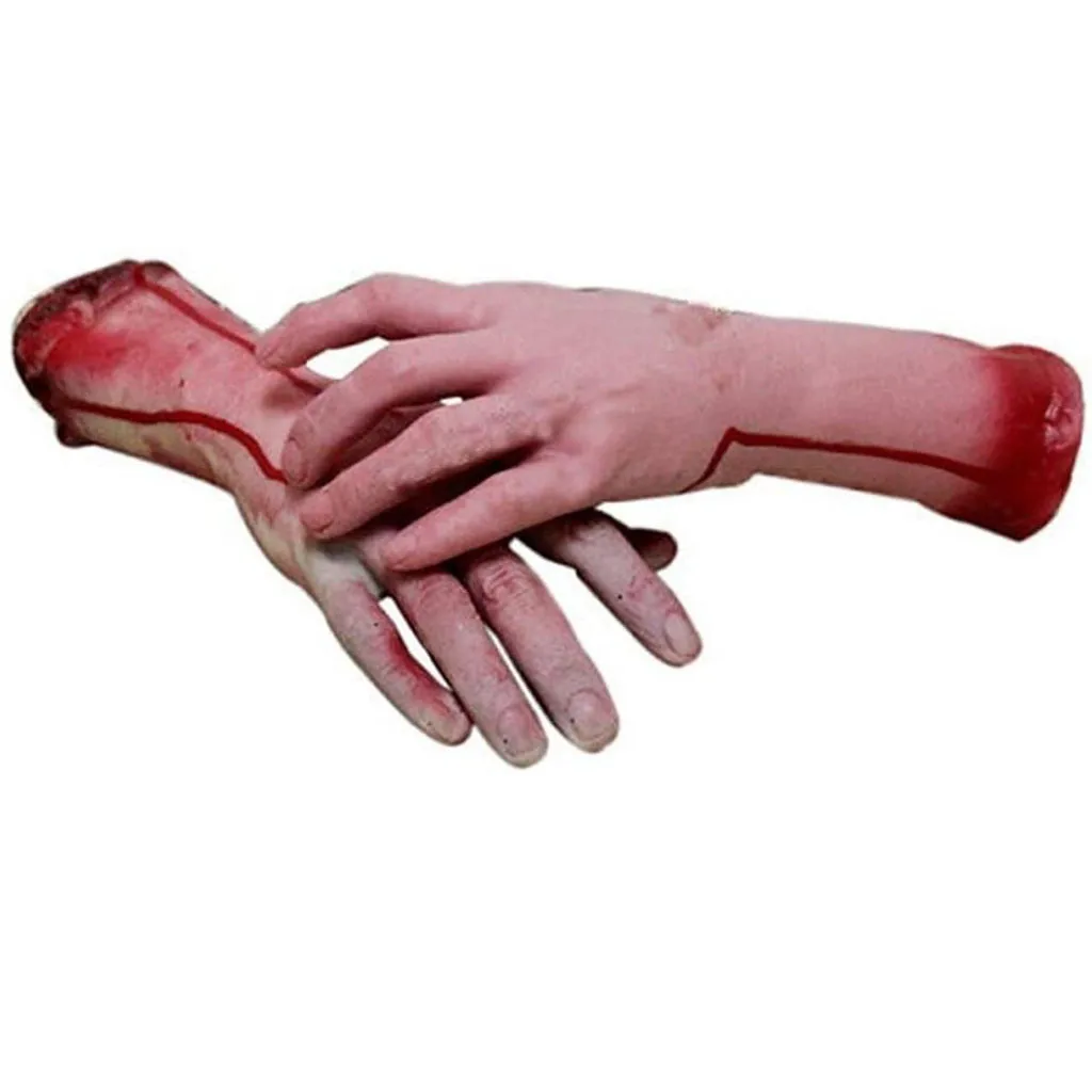 Искусственная ручка на Хэллоуин в натуральную величину страшные кровяные части