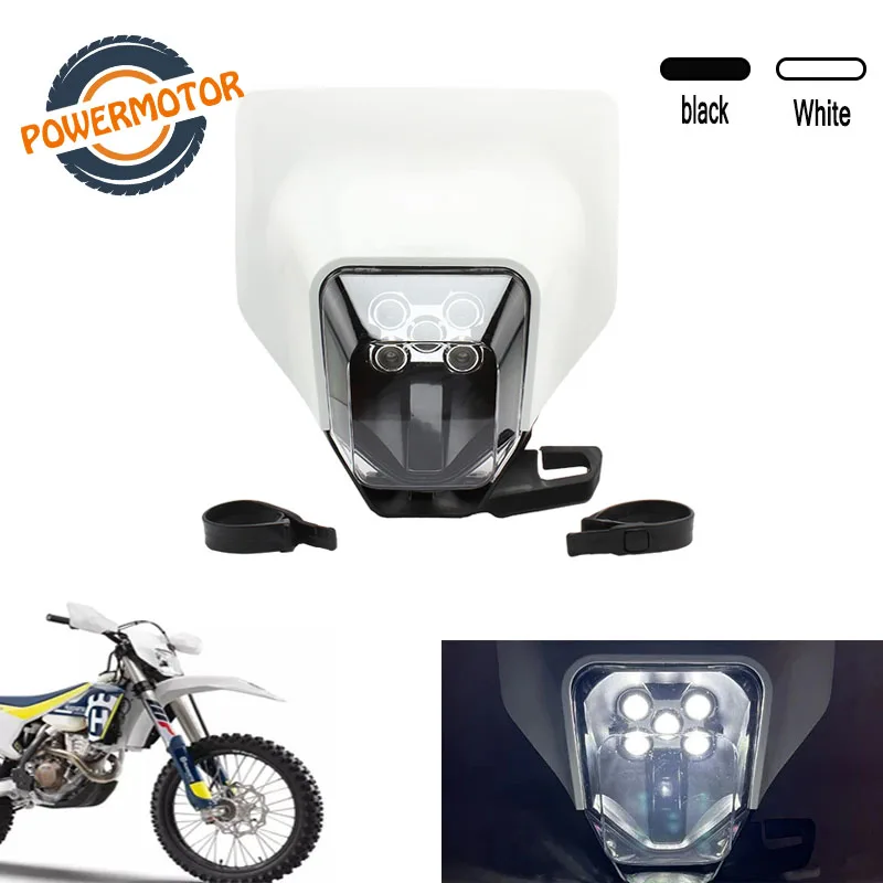

Motorcycle LED Headlight Headlamp Head Lamp Head Light For Husqvarna FC FE FX TC TE TX 125 250 300 350 450 501 FE250 FC250 TE300