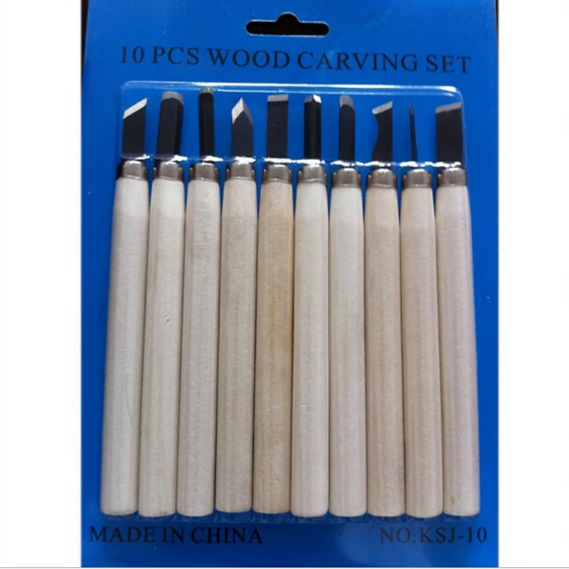 6pcs 10pcs 12pcs Professional Wood Carving Chisel Knife Hand Tool Set For Basic Detailed Woodworkers Gouges | Инструменты