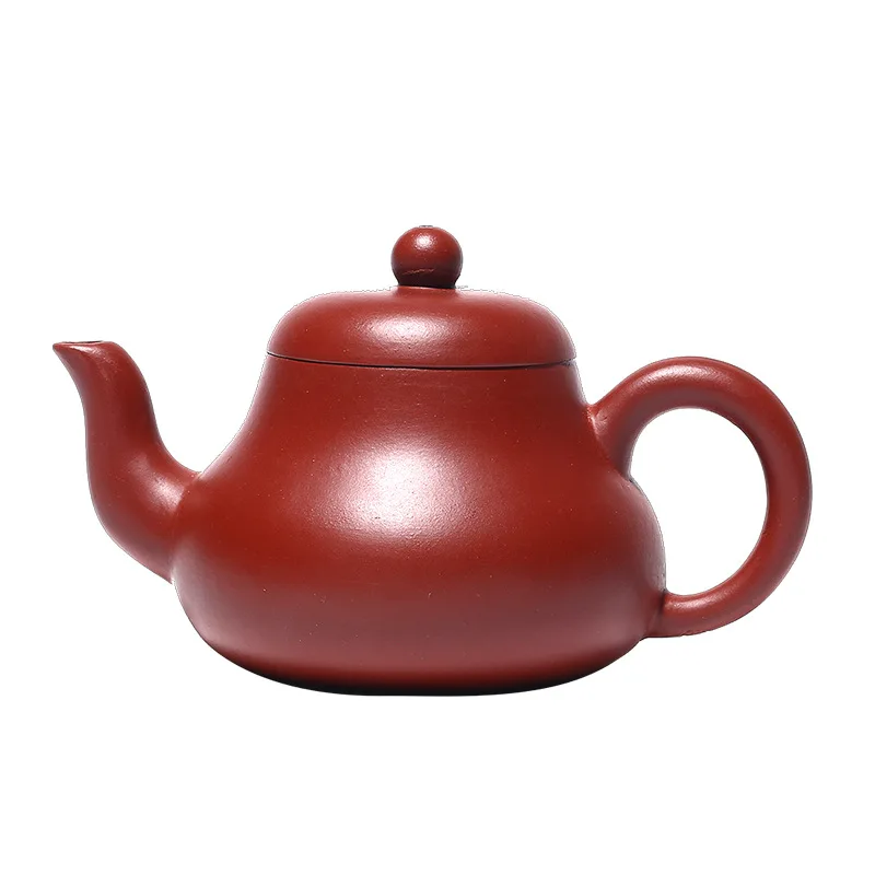 

Zisha teapot Yixing handmade Dahongpao Zisha teapot siting teapot lettering