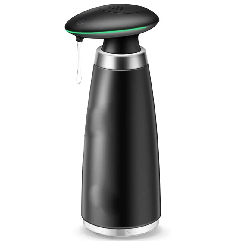 

Automatic Soap Dispenser Touchless Battery Operated Electric Dispensers Soap Dispensing Black