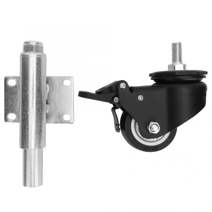 2in Универсальный кронштейн из марганцевой стали ТПУ колесо для тележки