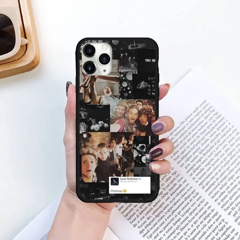 

One Direction British band Phone Case for iPhone 11 12 pro XS MAX 8 7 6 6S Plus X 5S SE 2020 XR Luxury brand shell funda coque