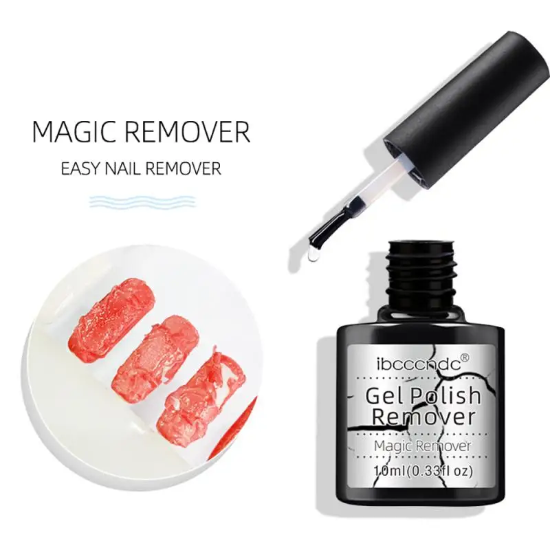 

15/10ml Gel Nail Polish Remover Nail Glue Bursting For Manicure Fast Clean Within 2-3MINS Nail Polish Remove Base Top Coat TSLM1