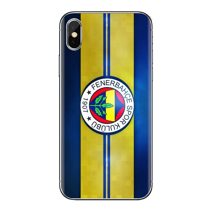 Fenerbahce футбольный клуб FC Логотип для samsung Galaxy S2 S3 S4 S5 MINI S6 S7 edge S8 S9 Plus Note 2 3 4 5 8 Coque Fundas