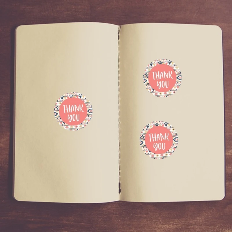 

500pcs Thank You for supporting My Small Business Sticker Seal Label for Wedding Y5JC