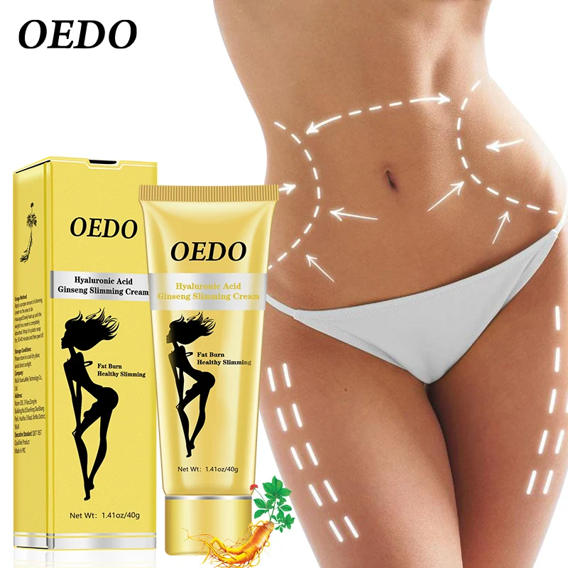 OEDO Ginseng Slimming Cream Reduces Fat Burning On The Abdomen And Waist Massage Whitening Body Care |