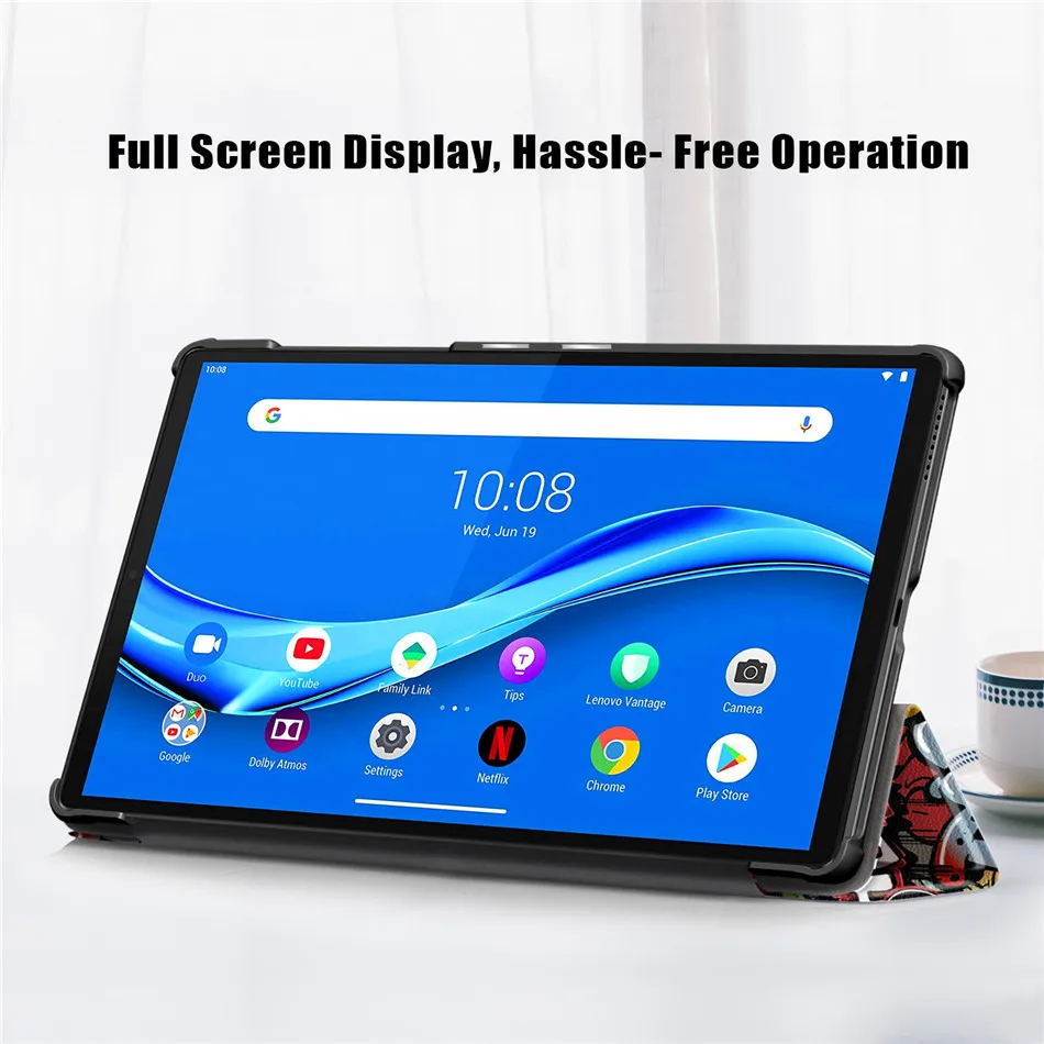Магнитный чехол для Lenovo Tab E10 10 1 планшета Funda TB-X104F TB X104F TB-X104L тонкий сложенный