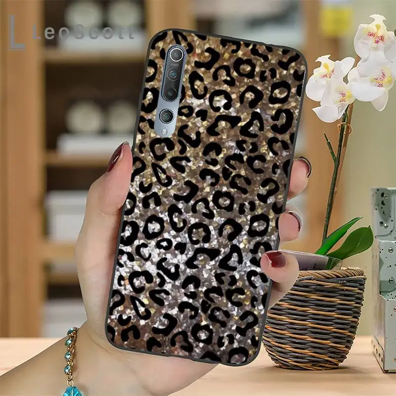 

Leopard Phone Case For Xiaomi mi Redmi note 7 8t 9 9t 9s 8 10 10t 11 pro lite K20 max 3