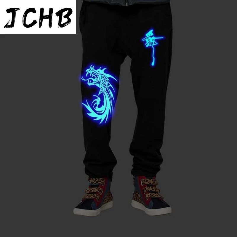 

2021 Fluorescent Ghost Dance Harem Men Pants Hip Hop Style Couple Clothings Autumn and Winter Plus Oversized Casual Students Pan