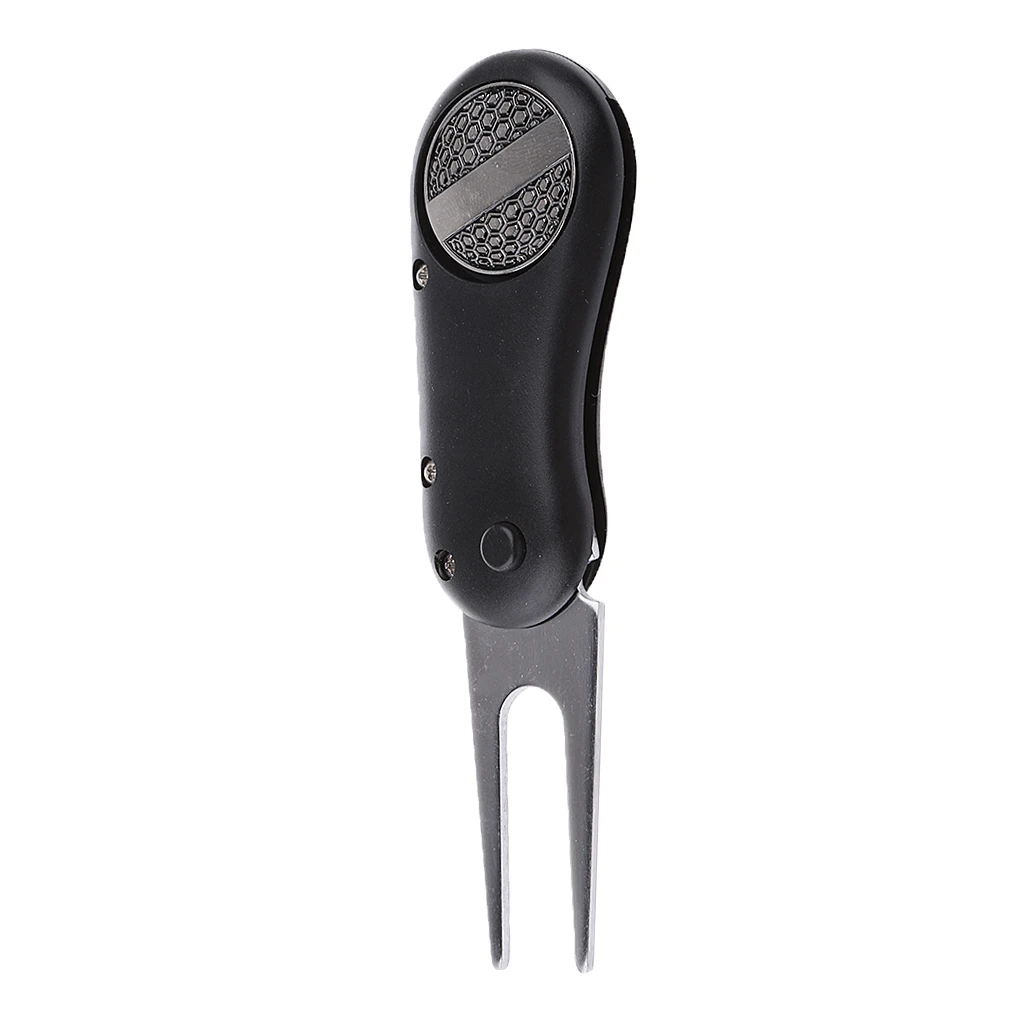

Multipurpose Switchable Foldable Golf Divot Tool With Marker