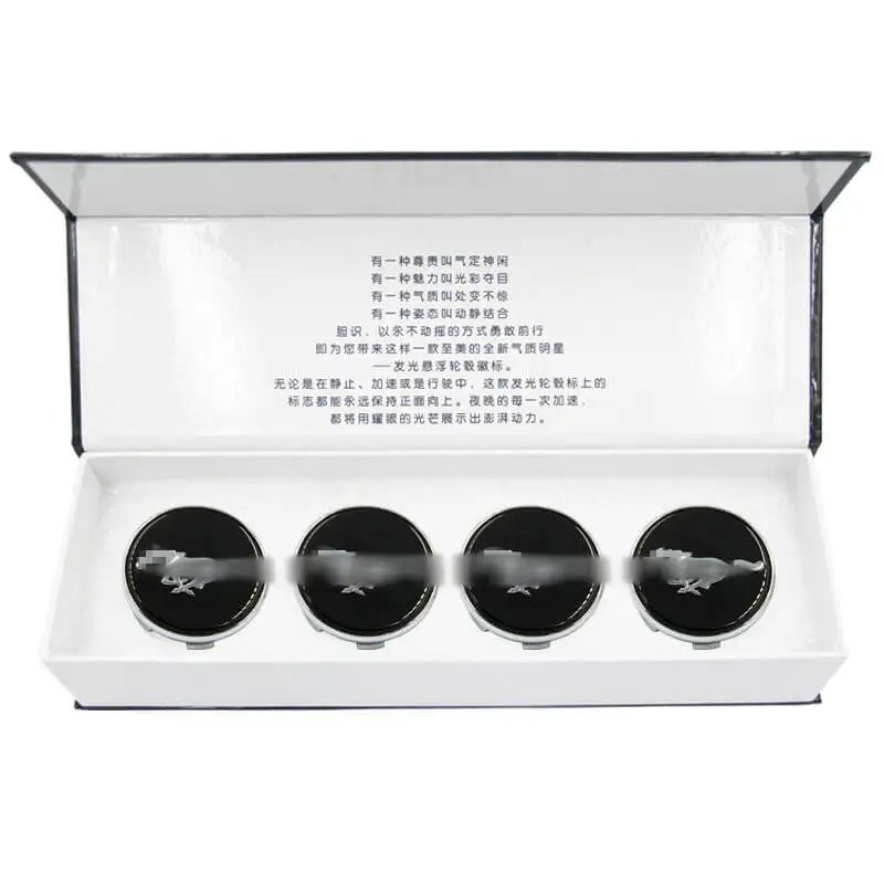 Водонепроницаемая сисветильник ная Крышка для колес 55 мм подсветка с логотипом