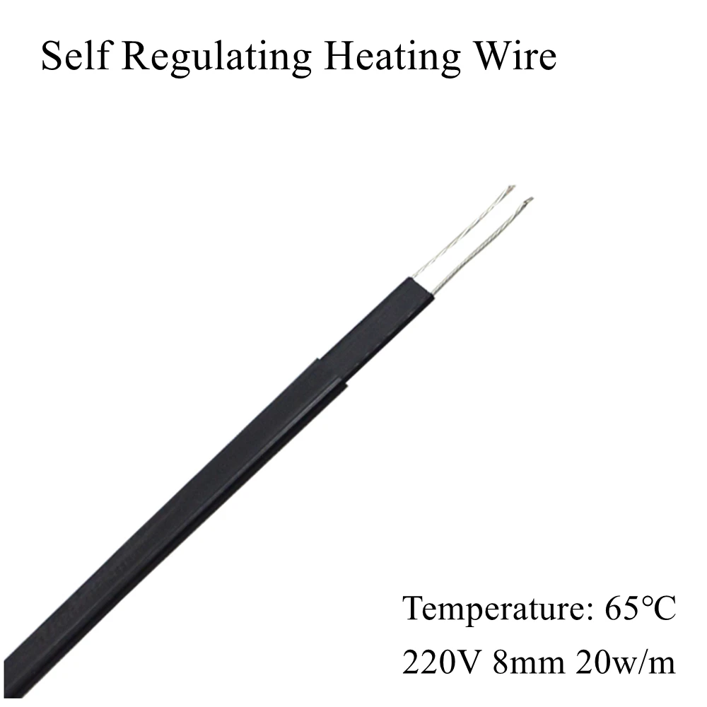 Саморегулирующийся нагревательный провод 220 В 8 мм|electric heater wire|electric wirewire wire |