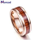 Кольцо мужское из карбида вольфрама инкрустация вольфрамового кольца, 8 мм, Размер 7-12