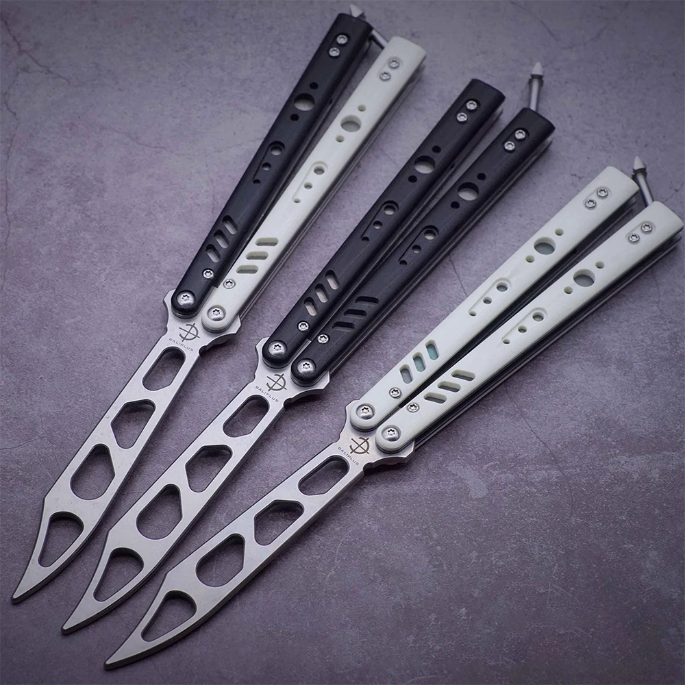 

REP Standard Edition Water Drop Butterfly Training Knife EDC Fancy Performance Not Edged Balisong Trainer