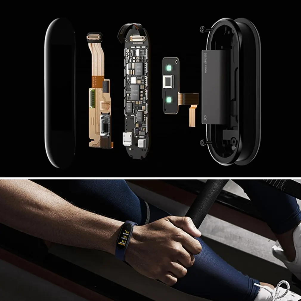 Смарт браслет Xiaomi Mi Band 5 фитнес трекер Монитор кровяного кислорода пульсометр