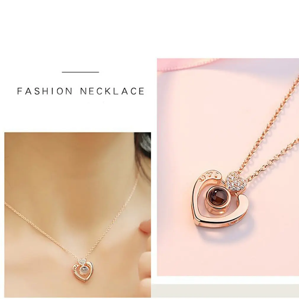 Ожерелье с подвеской Я тебя люблю на 100 языках|Ожерелья подвеской| |