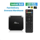 ТВ-приставка X96mini S905W на Android 9,0, четыре ядра, 2,4 ГГц, Wi-Fi