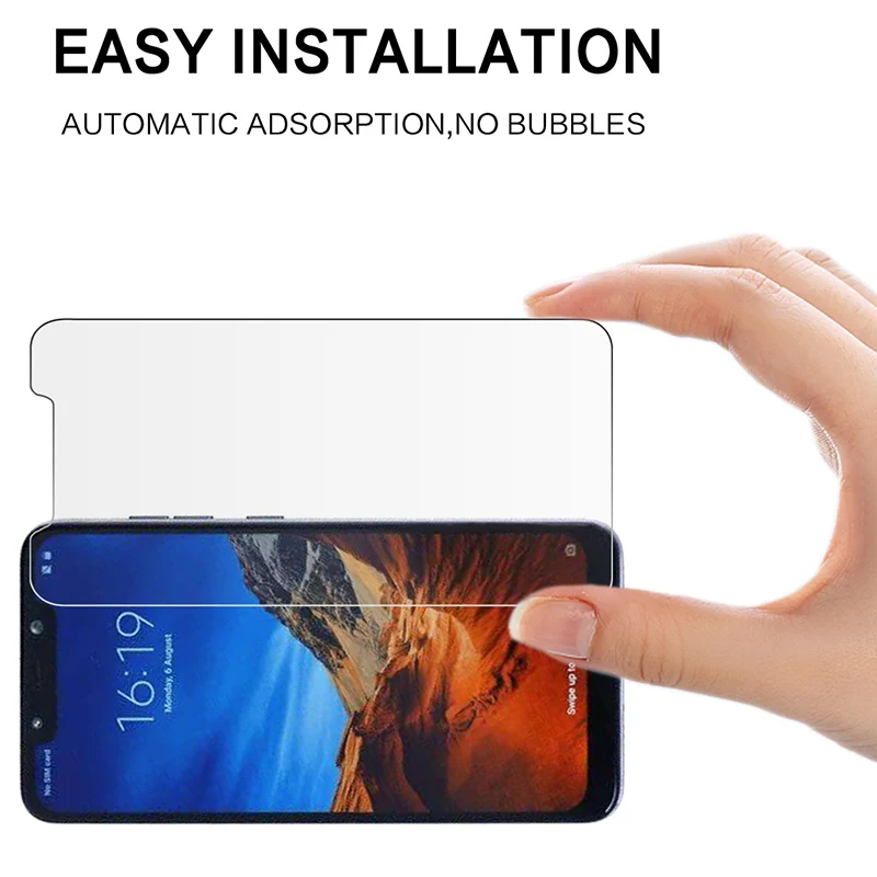 Защитное стекло закаленное 9H HD для Xiaomi Pocophone F1/Redmi 5 Plus/6 Pro/Note 4/4X/5A Prime/Note Pro |