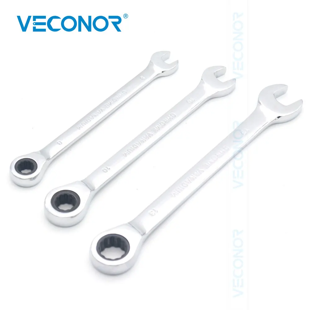 8 10 13 мм набор гаечных ключей с храповым механизмом фиксированная головка полный