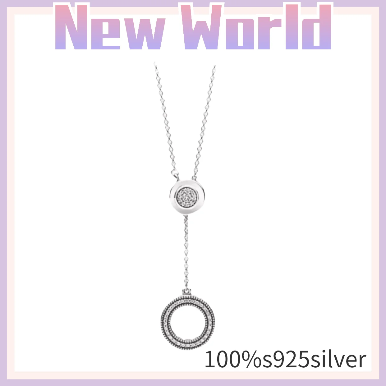 

2021 new hot sale 100% 925 sterling silver creative DIY charm necklace pendant creative Valentine's Day gift to girlfriend