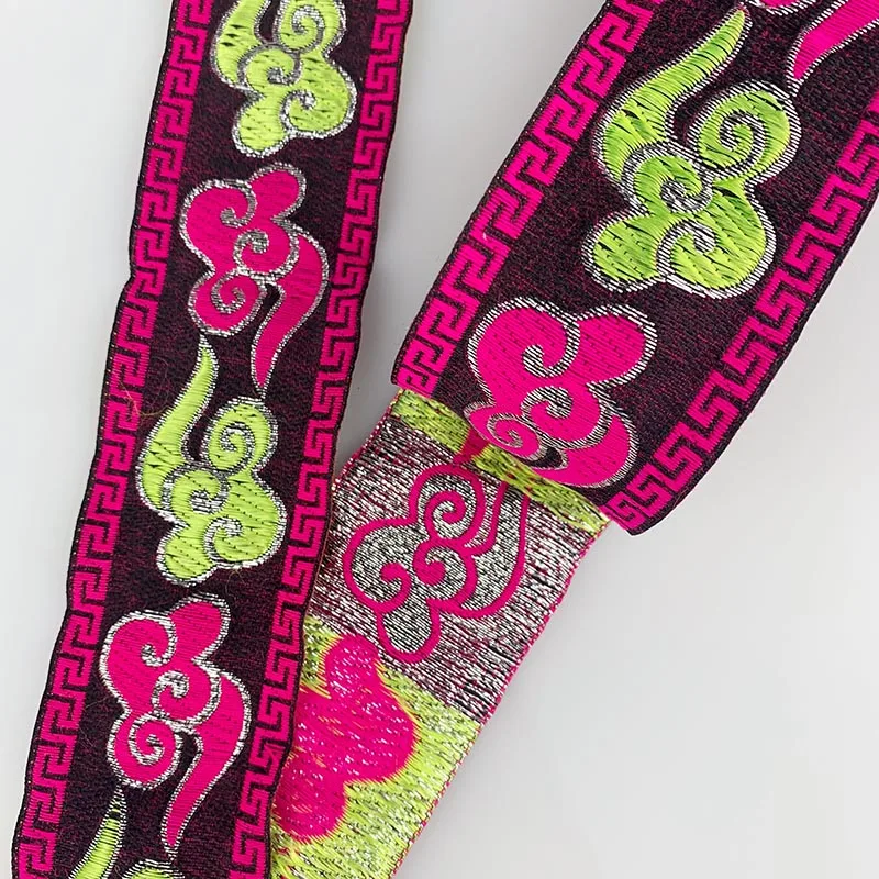 7 метров в длину 5 см винтажном этническом стиле кружевная лента с вышивкой Бохо