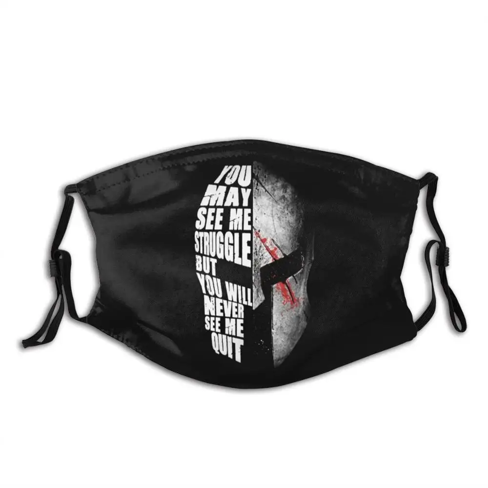 

Спартанская неверс бросить рубашку Diy взрослые дети маска для лица