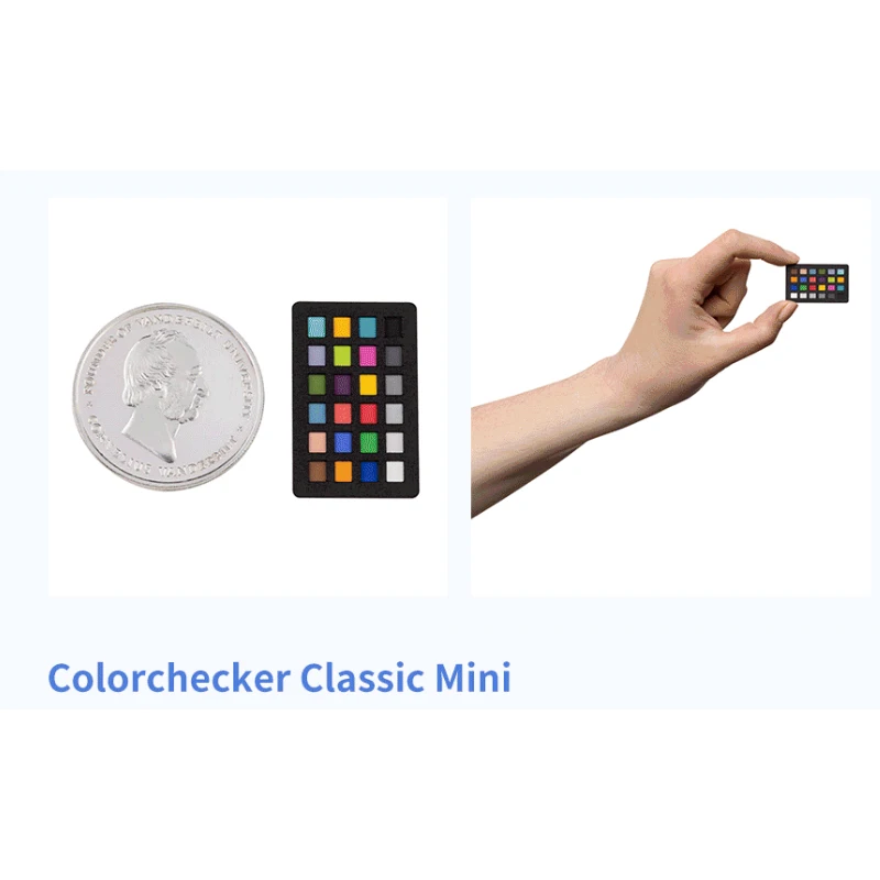 

Charttu 24 ColorChecker Classic Nano 25*40*1mm Test Chart Checker Palette Board Superior Digital Color Correction Customized
