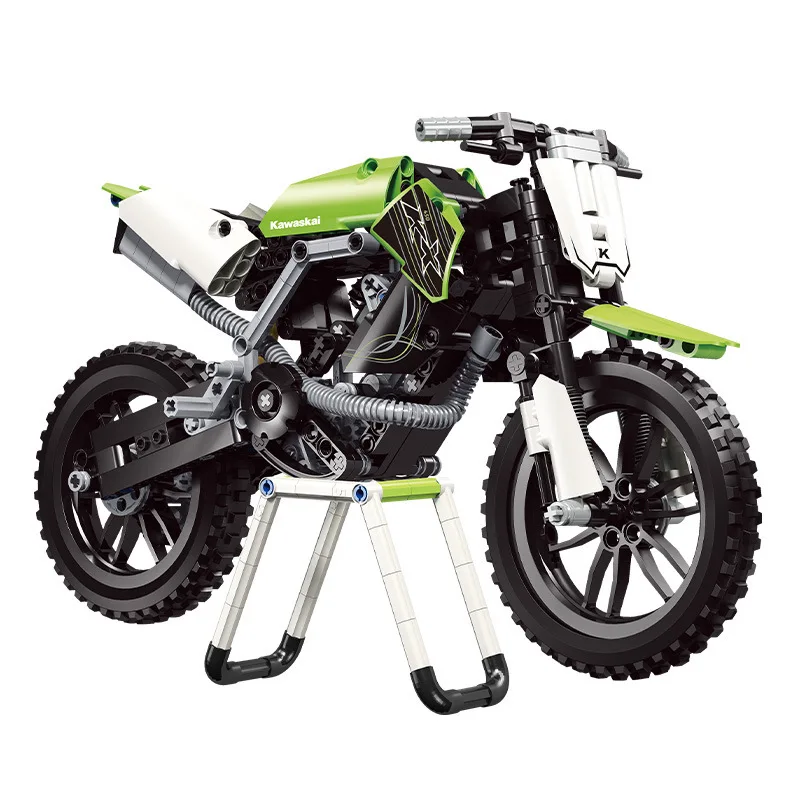 2020 мотоцикл игрушки Technic Мотоцикл Кросс Байк KX450 уличный гоночный Строительные