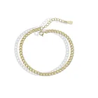 Короче спереди и длиннее сзади) Paulina 100% 925 стерлингового серебра Регулируемый браслет цепи 3,5 мм Ширина на плоской подошве модные, женское Ювелирное Украшение, подарки