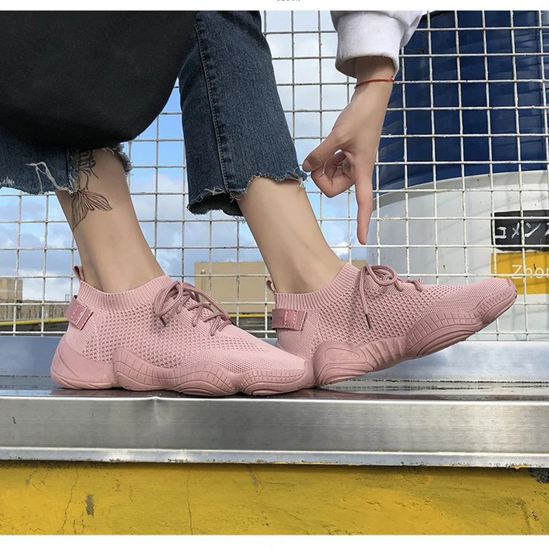 Vertvie/Новинка 2019 года женская обувь для бега сетчатые дышащие кроссовки