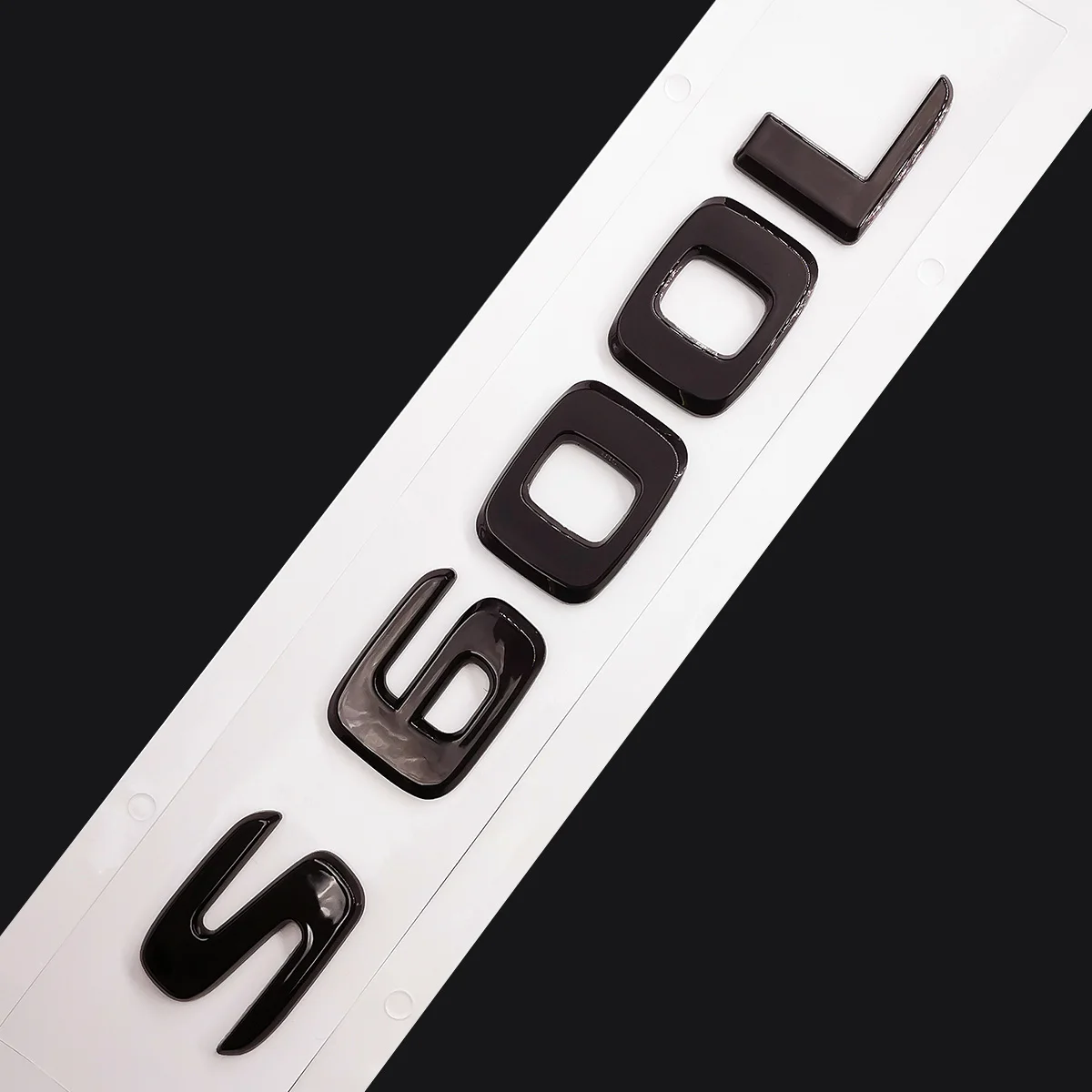 Оригинальный размер 1:1 Автомобильная эмблема заднего хвоста цифры-буквы