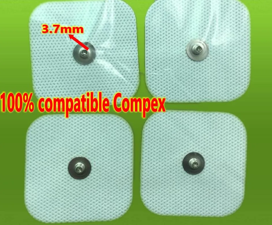 Беспроводные мышечные стимуляторы набор из 10 квадратных электроды 2 в дюйма для