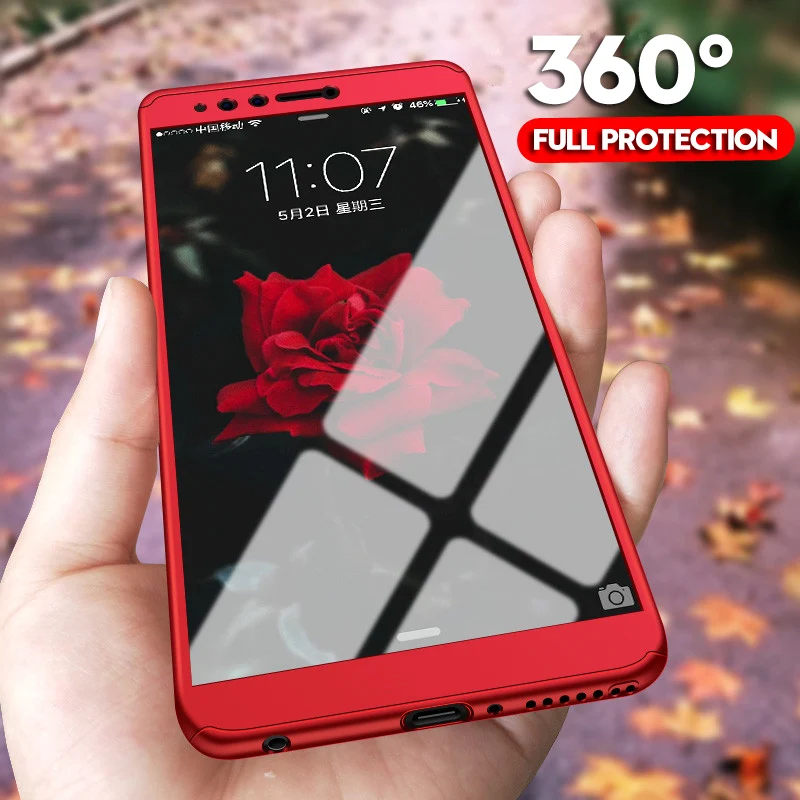 360 полный защитный чехол для huawei Honor 8X9 10 i Lite 8 X 7C VIEW 20 Pro 10i 9X 8A 7 C 20i 7X V9 Play V тонкий жесткий чехол