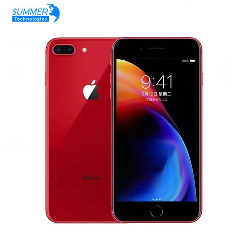 Оригинальный мобильный телефон Apple iPhone 8 Plus разблокированный 3 Гб + 64 ГБ ОЗУ 64/256 ПЗУ
