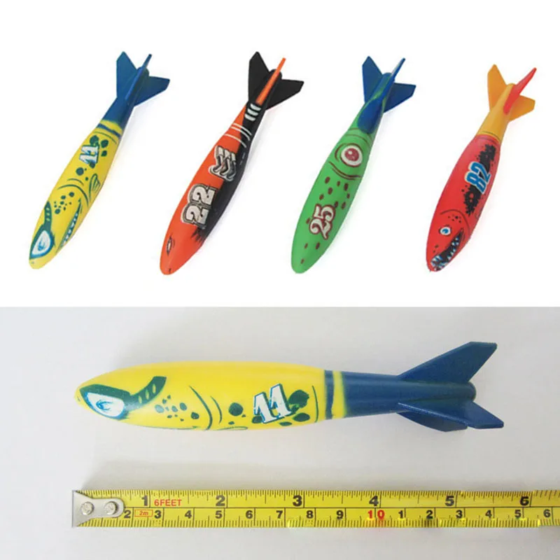 Акула торпеда ракета метание игрушка бассейн игра водоросли трава плавательный