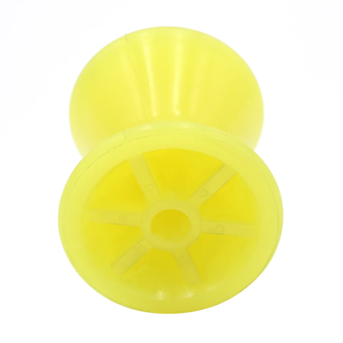 Подхват для лодочного прицепа 3 дюйма Янтарный/Желтый полиуретановый ролик лука